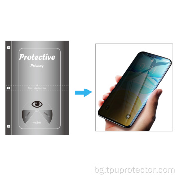 Протектор на екрана против пик TPU хидрогел филм за телефон